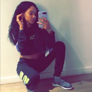 Track girl sweat suit